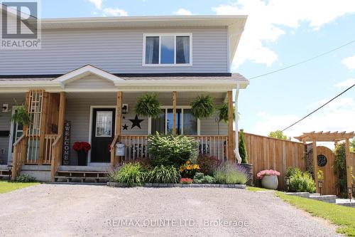 33 Hannah Street, Quinte West, ON - Outdoor With Deck Patio Veranda With Facade