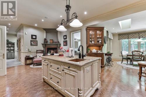 3400 Milburough Line, Burlington, ON - Indoor With Fireplace