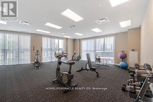 1002 - 2152 Lawrence Avenue E, Toronto, ON - Indoor Photo Showing Gym Room