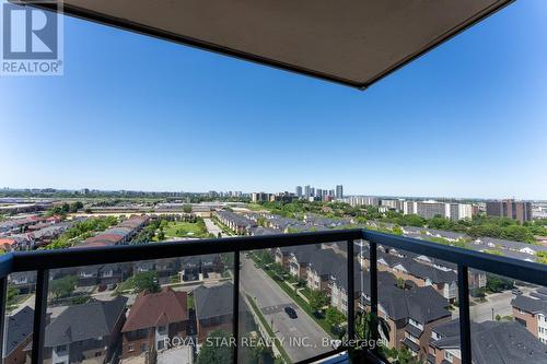 1316 - 8 Mondeo Drive, Toronto (Dorset Park), ON - Outdoor With Balcony With View