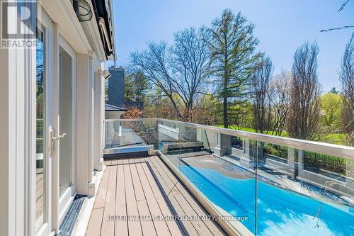 8 Penwood Crescent, Toronto, ON - Outdoor With In Ground Pool With Deck Patio Veranda