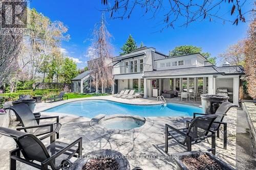 8 Penwood Crescent, Toronto, ON - Outdoor With In Ground Pool With Deck Patio Veranda