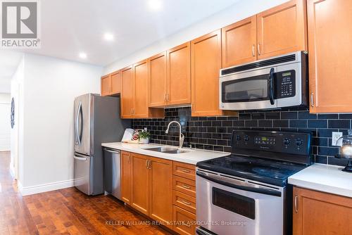 485 Lauder Avenue, Toronto, ON - Indoor Photo Showing Kitchen With Double Sink