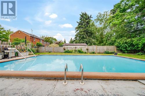 2419 Westminster, Windsor, ON - Outdoor With In Ground Pool With Backyard