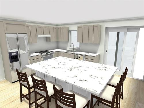 Concept: Enjoy as-is, or create the dream Kitchen you’ve always wanted, there’s plenty of space! - 4101 Marcia Place, Burlington, ON - Indoor
