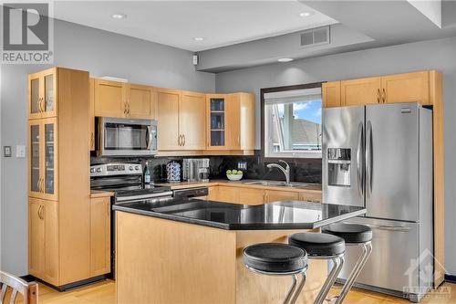 1503 Campeau Drive, Ottawa, ON - Indoor Photo Showing Kitchen With Stainless Steel Kitchen With Double Sink