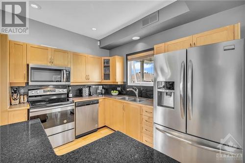 1503 Campeau Drive, Ottawa, ON - Indoor Photo Showing Kitchen With Stainless Steel Kitchen With Double Sink