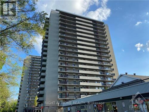 Chateau Vanier condominiums - 708 - 158B Mcarthur Avenue, Vanier And Kingsview Park (3404 - Vanier), ON - Outdoor With Balcony With Facade