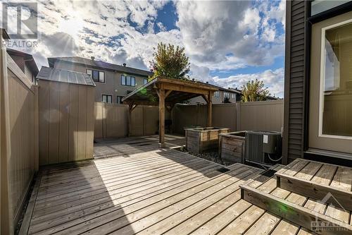 Backyard - 291 Losino Crescent, Ottawa, ON - Outdoor With Deck Patio Veranda