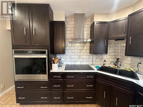 633 Mary Street, Canora, SK - Indoor Photo Showing Kitchen With Double Sink With Upgraded Kitchen