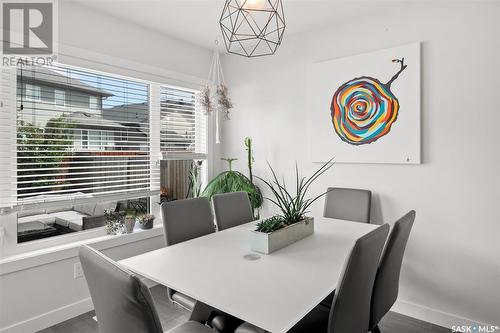 643 Kolynchuk Court, Saskatoon, SK - Indoor Photo Showing Dining Room