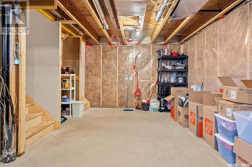 643 Kolynchuk Court, Saskatoon, SK - Indoor Photo Showing Basement