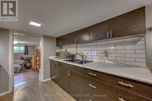 595 Dufferin Avenue, London, ON - Indoor Photo Showing Kitchen With Double Sink