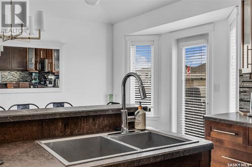 230 Lakeridge Drive, Warman, SK - Indoor Photo Showing Kitchen With Double Sink
