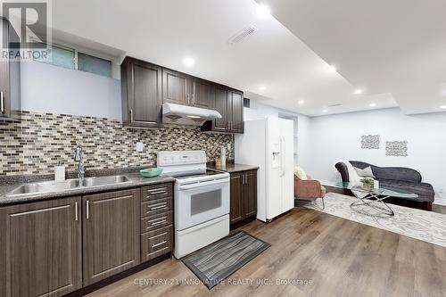 75 Parade Square, Toronto, ON - Indoor Photo Showing Kitchen With Double Sink