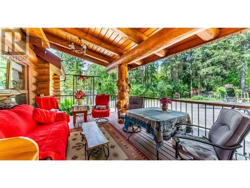 1958 Rykerts Road, Lister, BC - Outdoor With Deck Patio Veranda With Exterior