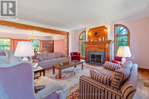 72797 Ravine Drive, Bluewater (Zurich), ON - Indoor Photo Showing Living Room With Fireplace