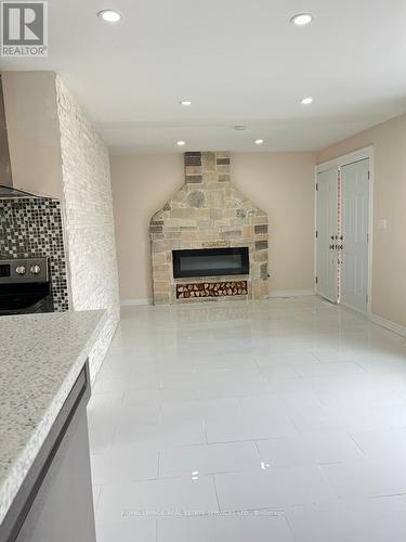Upper - 1186 Chada Avenue, Mississauga, ON - Indoor With Fireplace