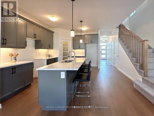 8 Otonabee Street, Belleville, ON - Indoor Photo Showing Kitchen With Double Sink With Upgraded Kitchen