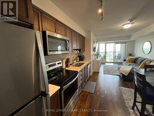 2106 - 1255 Bayly Street, Pickering, ON - Indoor Photo Showing Kitchen With Double Sink