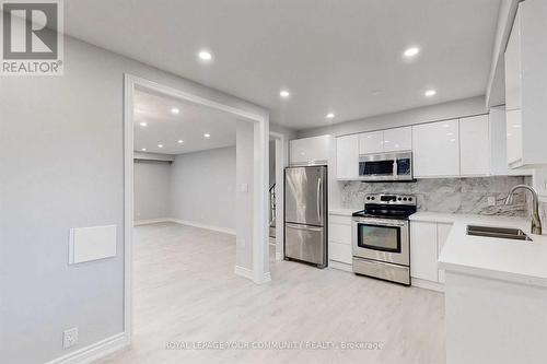 19 Carol Road, Barrie, ON - Indoor Photo Showing Kitchen With Stainless Steel Kitchen With Double Sink