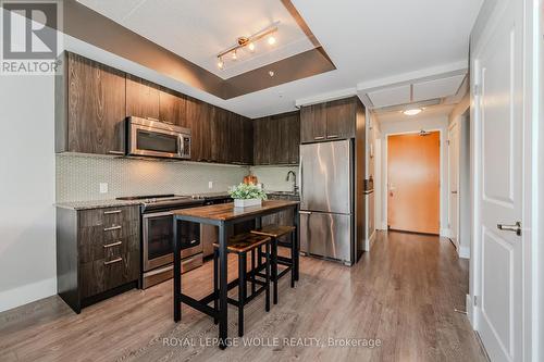 218 - 155 St Leger Street, Waterloo, ON - Indoor Photo Showing Kitchen