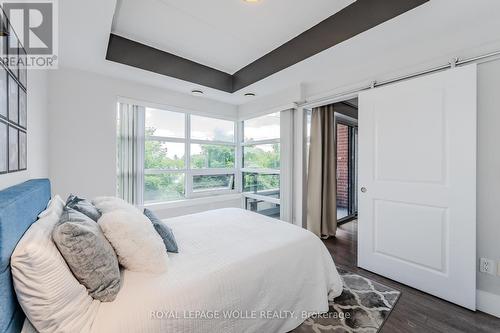 218 - 155 St Leger Street, Waterloo, ON - Indoor Photo Showing Bedroom