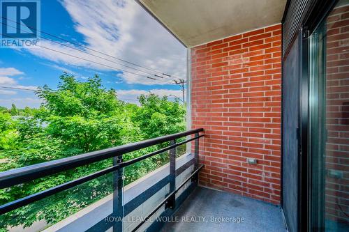 218 - 155 St Leger Street, Waterloo, ON - Outdoor With Balcony With Exterior