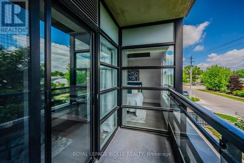 218 - 155 St Leger Street, Waterloo, ON - Outdoor With Balcony With Exterior