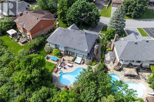 37 Slade Crescent, Ottawa, ON - Outdoor With In Ground Pool With View