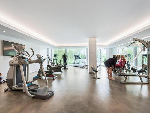 Exercise room - 1207-255 Rue Étienne-Lavoie, Laval (Sainte-Dorothée), QC - Indoor Photo Showing Gym Room