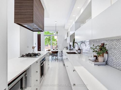 245 Claremont St, Toronto, ON - Indoor Photo Showing Kitchen With Upgraded Kitchen