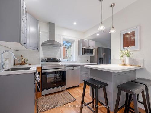 275 Queensdale Ave, Toronto, ON - Indoor Photo Showing Kitchen With Upgraded Kitchen