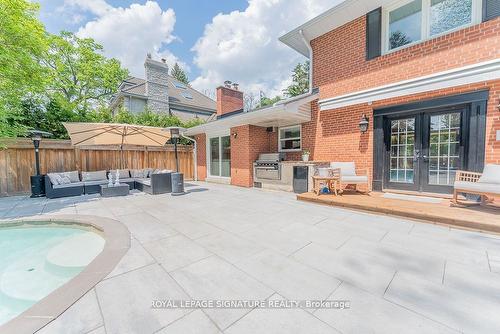 1204 Clarkson Rd N, Mississauga, ON - Outdoor With In Ground Pool With Deck Patio Veranda