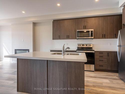 57-40 Zinfandel Dr, Hamilton, ON - Indoor Photo Showing Kitchen With Double Sink