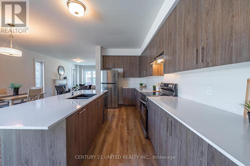 1076 Rippingale Trail, Peterborough, ON - Indoor Photo Showing Kitchen With Double Sink