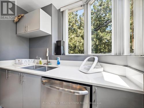 206 - 50 Kingsbridge Garden Circle, Mississauga, ON - Indoor Photo Showing Kitchen With Double Sink