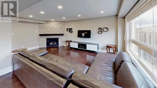 1091 Laurier Avenue, Milton, ON - Indoor With Fireplace