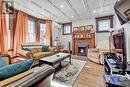 1031 Carling Avenue, Ottawa, ON  - Indoor Photo Showing Living Room With Fireplace 