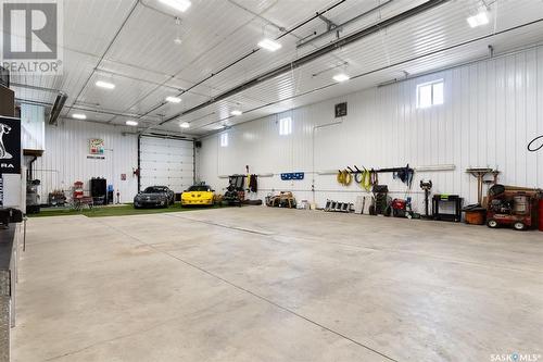 Szeles Acreage, Edenwold Rm No. 158, SK - Indoor Photo Showing Garage