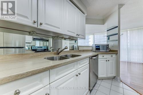 2003 - 24 Wellesley Street W, Toronto, ON - Indoor Photo Showing Kitchen With Double Sink