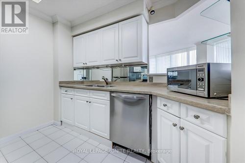 2003 - 24 Wellesley Street W, Toronto, ON - Indoor Photo Showing Kitchen With Double Sink