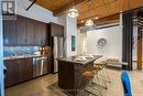 509 - 68 Broadview Avenue, Toronto, ON  - Indoor Photo Showing Kitchen With Double Sink 