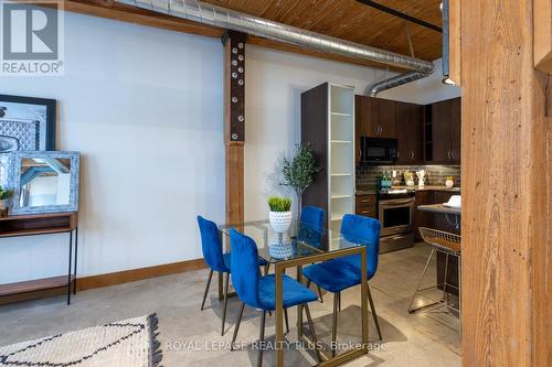 509 - 68 Broadview Avenue, Toronto, ON - Indoor Photo Showing Dining Room