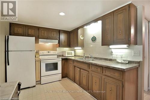 225/269 Campbell Avenue E, Milton, ON - Indoor Photo Showing Kitchen With Double Sink