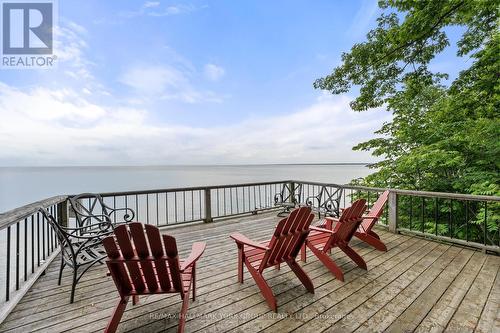 Lot 4 Fox Island, Georgina Islands, ON - Outdoor With Body Of Water With Deck Patio Veranda With View