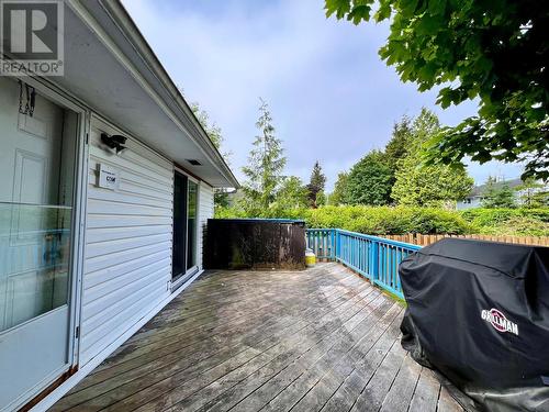 1456 W 2Nd Avenue, Prince Rupert, BC - Outdoor With Deck Patio Veranda With Exterior