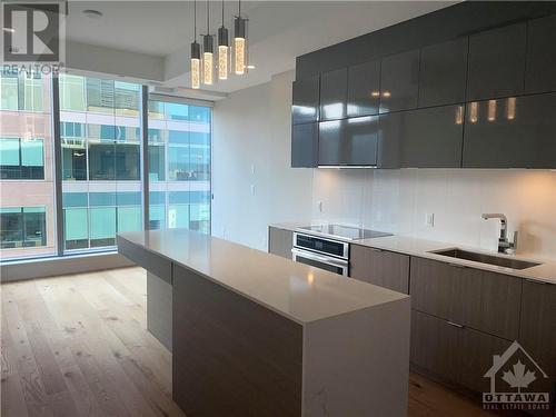 101 Queen Street Unit#1605, Ottawa, ON - Indoor Photo Showing Kitchen