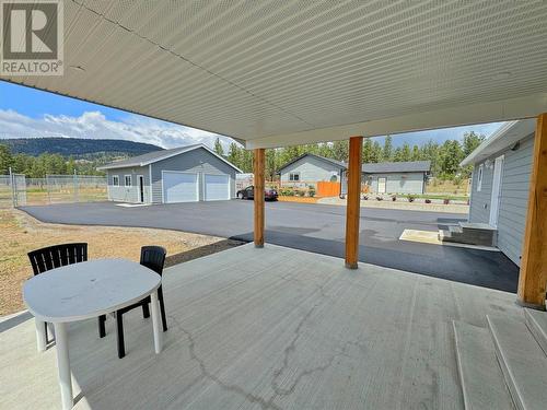 110 China Creek Road W Road, Princeton, BC - Outdoor With Deck Patio Veranda