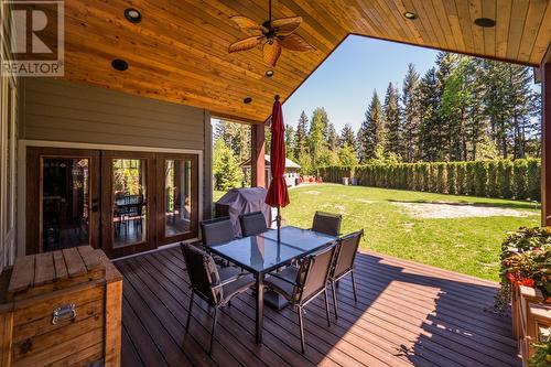 7707 Sarah Place, Prince George, BC - Outdoor With Deck Patio Veranda With Exterior